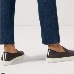 Rothy's Espresso Spot Slip-On Sneakers size 8